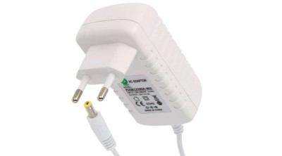 Sursă de alimentare POS POSB12200A-WH, impuls 12V/2A/24W, adaptor orizontal, AC:CEE7/16. conector DC: 2,1/5,5 (+) foto