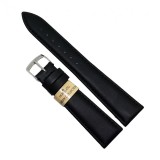 Curea de ceas din piele eco Neagra Morellato GELSO 12mm 14mm 16mm 18mm 20mm