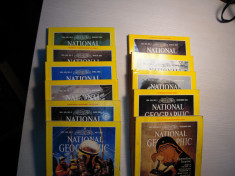 LOT de 11 reviste National Geographic anul 1983 fara luna februarie, lb. engleza foto