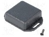 Carcasa ABS, 40mmx40mmx15mm, IP54, HAMMOND - 1551QFLBK