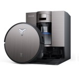 Aspirator robot DEEBOT X11 OmniCyclone Ecovacs, 19500Pa, capacitate rezervor apa 110ml, capacitatea cos praf 220ml, control aplicatie, Baterie Li-Ion