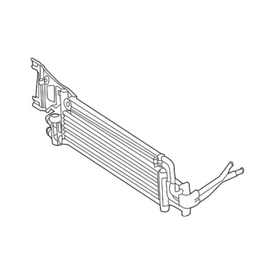 Radiator ulei Mercedes Clasa C (W204), 2007-2014; Clasa E (W212), 2009-2016; Glk (X204), 2008- Motor 3,0 Cdi, Cv Automata, SRL, OE: 2045001001; A2045 foto