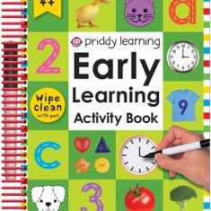 Wipe Clean Early Learning Activity Book [With 2 Wipe-Clean Pens]