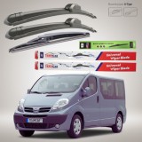 Cumpara ieftin Ștergătoare Nissan Primastar X83 Bus L2H1 (2006&ndash;2014) Flat | Set Complet &ndash; TeamCar&reg;