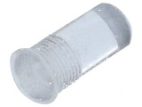 Tub LED rotund &Oslash;3,6mm convex IP67