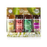 Set siropuri Balint ghimbir si soc, rodie, menta si mar, cimbru si mar 4x100 ml