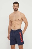 Superdry pantaloni scurti de baie culoarea albastru marin