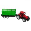 Tractor Jucarie cu Remorca/Cisterna, Plastic, 21cm, Model Aleatoriu, +3 Ani