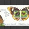 PITCAIRN 2005 FAUNA INSECTE FLUTURI FDC