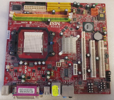 Placa de Baza MSI K9VGM-V, Socket AM2 DDR2 PCI-E - poze reale foto
