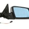 Oglinda exterioara Bmw Seria 5 (E60/E61) 06.2003-06.2010 partea dreapta View Max Albastra Asferica Carcasa pregatita, 4pini