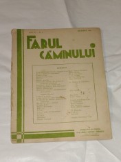 REVISTA FARUL CAMINULUI Anul II - Nr.7, DECEMBRIE 1934 foto