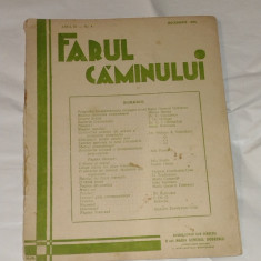 REVISTA FARUL CAMINULUI Anul II - Nr.7, DECEMBRIE 1934