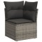 Patio Sofa Set 9-Locuri Grey - 4
