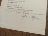 CAMIL BALTAZAR- 1 FILA POEM, SEMNATURA SI INSEMNARI OLOGRAFE, 1968