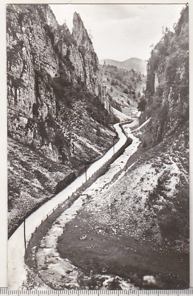 bnk cp Defileul Dambovicioarei - Vedere - uzata