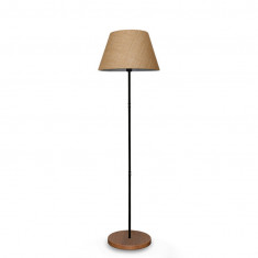 Lampadar PWL-1082, E27 bej-negru-nuc, 36x145 cm