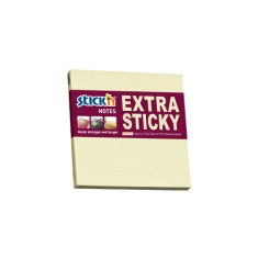 Notes Autoadeziv Extra-sticky 76 X 76mm, 90 File, Stick&amp;quot;n - Galben Pastel foto