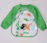 Baveta impermeabila cu manecute lungi - Under the sea