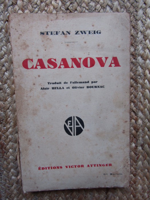 Casanova - Stefan Zweig