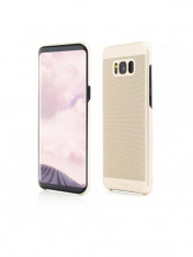 Husa Plastic TPU Samsung Galaxy S8 g950 Clip-on Vetter Gold foto