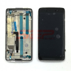 LCD+Touchscreen cu Rama Alcatel Idol 4 / OT-6055 BLACK