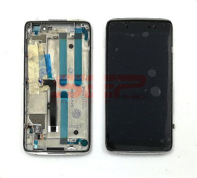 LCD+Touchscreen cu Rama Alcatel Idol 4 / OT-6055 BLACK foto