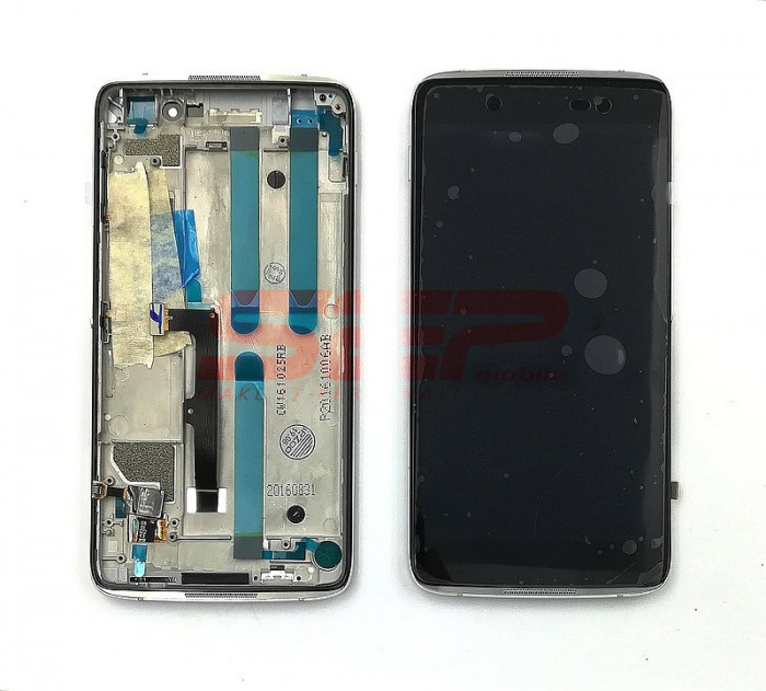 LCD+Touchscreen cu Rama Alcatel Idol 4 / OT-6055 BLACK