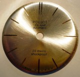 K.540 CADRAN CEAS POLJOT DE LUXE AUTOMATIC 29 JEWELS SAMPANIE MADE IN USSR