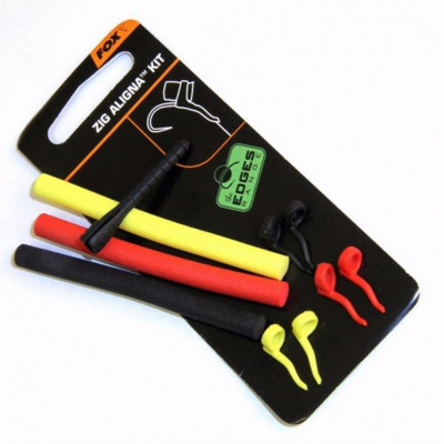 Fox EDGES&amp;trade; Zig Aligna&amp;trade; Kit (red/yellow/black) foto