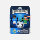 Set de 2 Figurine Finger Puppet cu Minge, Fotbalisti Albastru si Verde, CMCLASS