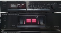 Sistem KENWOOD cu Preamplificator KC-208 si Final KM-208 , stare f. buna