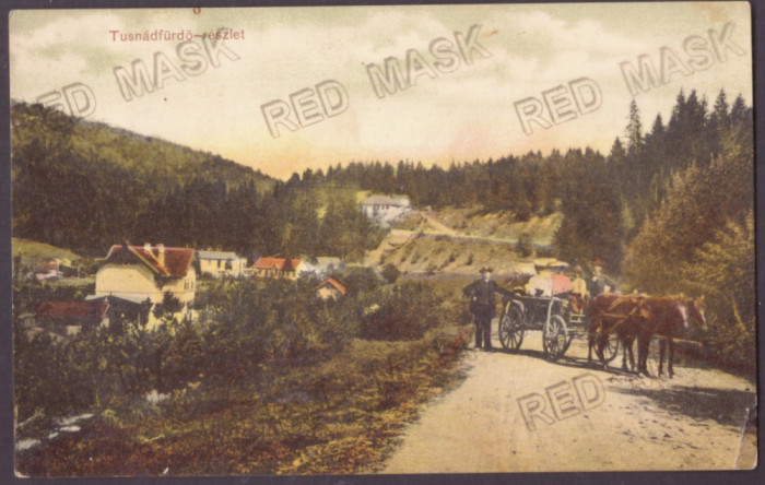 967 - TUSNAD, Romania - old postcard - unused