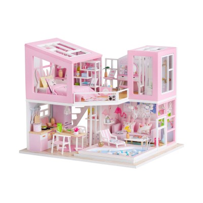 Casa in miniatura 3D, First love, DIY, 23x18x18.7cm foto