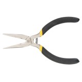 Cleste cu varf lung Topex 130 mm din otel calit, pentru lucrari de precizie