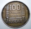 7.364 ALGERIA OCUPATIE FRANCEZA 100 FRANCS FRANCI 1950, Africa, Cupru-Nichel