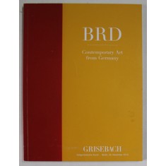 BRD , CONTEMPORARY ART FROM GERMANY , CATALOG DE LICITATIE , 28 NOVEMBER , 2014