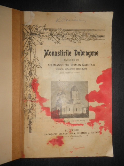 Arhimandritul Roman Sorescu - Monastirile Dobrogene (1914)