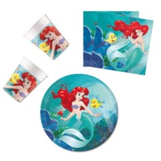 Set de petrecere din 32 de piese Disney- Ariel