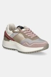 Pepe Jeans sneakers KIMI GLAM femei, culoarea roz, PLS60042