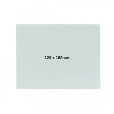 Tabla alba magnetica din sticla, 120 x 180 cm, Optima