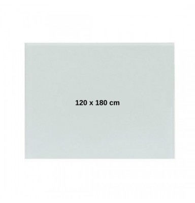 Tabla alba magnetica din sticla, 120 x 180 cm, Optima foto