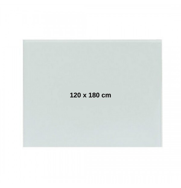 Tabla alba magnetica din sticla, 120 x 180 cm, Optima
