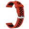 Curea din silicon compatibila cu Garmin Venu 2, Telescoape QR, 22mm, Black Lava