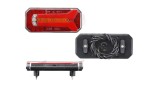 Lampa spate universala, partea Stanga, Dreapta 12/24V, 236x104x61mm, cu cablaj, fara lampa numar, cu mers inapoi, cu ceata, cu semnalizare dinamica,