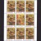 ROMANIA 2012 CRACIUN MINICOALA DE 8 TIMBRE + 1V, MNH.