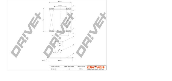 Dr!ve+ DP1110.11.0096 Filtru ulei