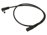 Cablu Alimentare DC 5,5/2,1 Soclu la DC 5,5/2,5 Mufă &icirc;n Unghi 1x0,5mm2