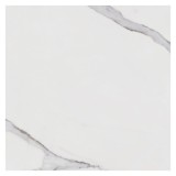 Gresie exterior / interior portelanata Godina, 60 x 60 cm, alba, mata, rectificata, imitatie marmura