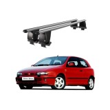 Bare portbagaj aluminiu pentru Fiat Brava 1995-2001, plafon neted